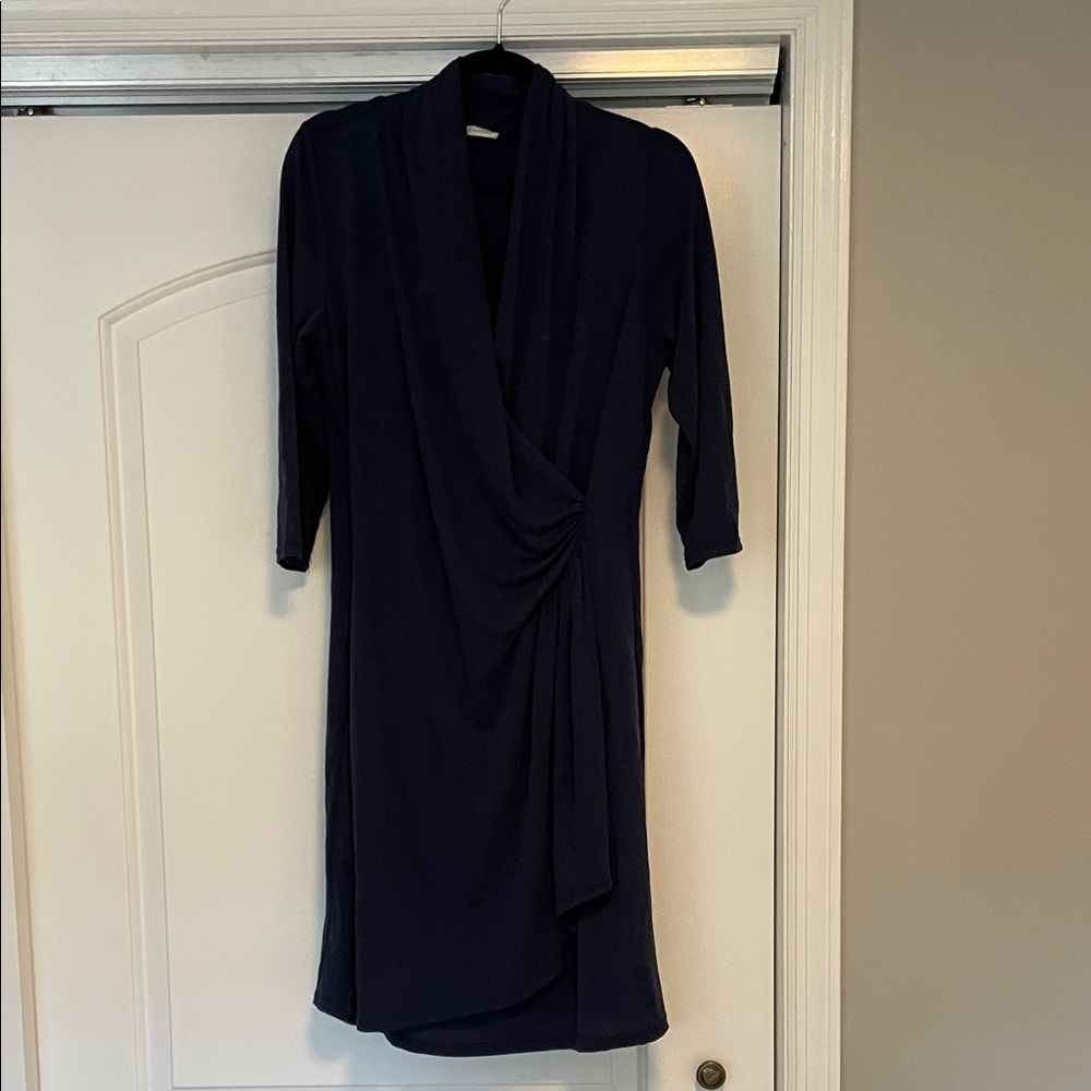 NWOT! Honey Punch Deep Blue Long Sleeve Dress
